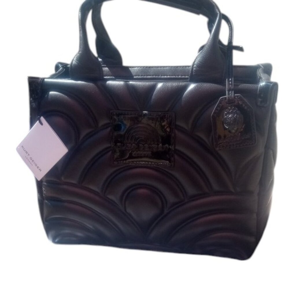 Kurt Geiger London Small Southbank Puff Leather Tote Bag NWT Branded dustbag inc